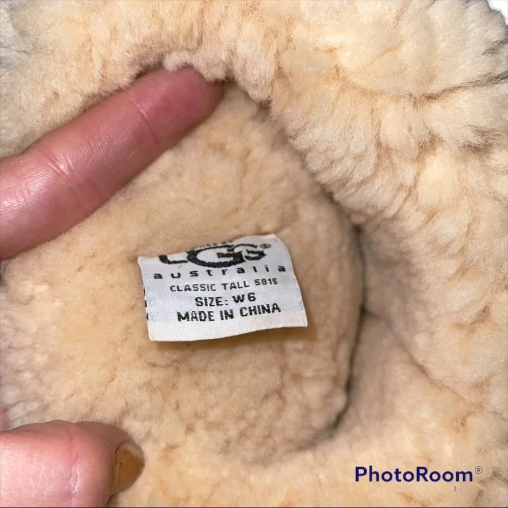 Ugg’s Classic Tall Boots Beige - Picture 6 of 6